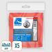 La Briantina PAN03656B professionele microvezeldoek, 40 x 40 cm, rood, 5 stuks