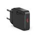 SBS TETRGAN1C20SLIM 20W USB-C GaN Snellader - Zwart