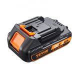 VEVOR 20V 2000mAh Lithiumbatterij, Vervanging voor 20V Elektrisch Gereedschapsbatterij
