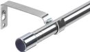Ibenzoa® Tringle à rideaux en acier inoxydable réglable 76-198 cm