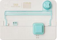 We R Makers We R Memory Keepers Tab Punch Board - wit/mintgroen