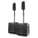 Vonyx VX1000BT - 1000W Actieve Speaker - Zwart - Bluetooth - USB - SD