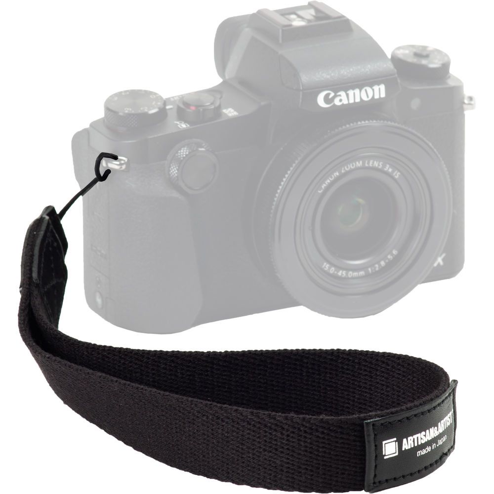 Artisan & Artist ACAM 296 Acrylic Wriststrap - Black