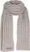 Knit Factory Elin Gebreide Sjaal Dames & Heren - Warme Wintersjaal - Grof gebreid - Langwerpige sjaal - Wollen sjaal - XXL sjaal - Heren sjaal - Dames sjaal - Unisex - Iced Clay - Grijs - 200x50 cm