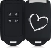 kwmobile autosleutelhoes wit / zwart