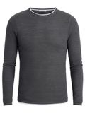 Ombre Trui 'OM-SWSW-0103' donkergrijs / wit