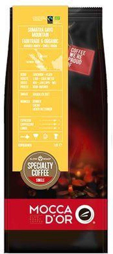 Mocca d'Or Cafe koffiebonen - Sumatra Gayo Mountain 1kg