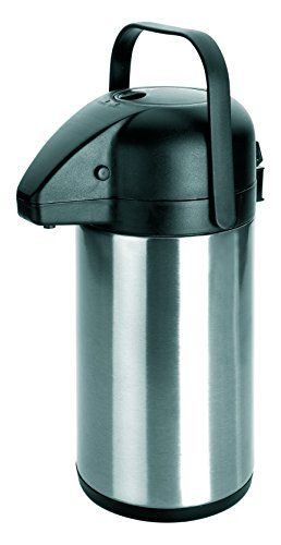 IBILI Pump-isoleerkan 2,2 liter van roestvrij staal/kunststof, meerkleurig, 17 x 17 x 35 cm