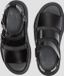 Dr. Martens Gryphon 15695001 Zwart Maat 36 Platte Sandalen Leer Dames Volwassenen Normaal