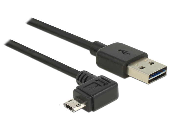 DeLOCK 83847 USB-kabel - 0,5 m - Zwart