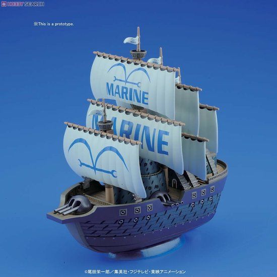 Bandai Namco Bandai One Piece Grand Ship Collection 07 Marineschip