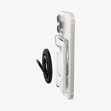 Spigen Ultra Hybrid MagFit+ Kaarthouder Transparant Polycarbonaat (PC), Thermoplastic polyurethaan (TPU) Ja Apple 1 stuk(s) 60,8 mm 9,7 mm 93,9 mm