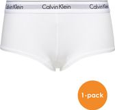 Calvin Klein dames Modern Cotton hipster slip - boyshort - wit