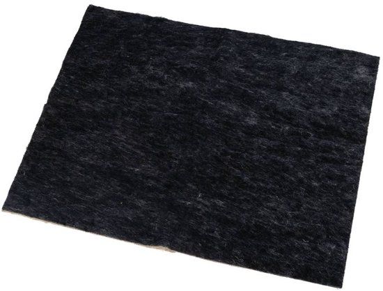 Fackelmann Filter voor afzuigkap natuurlijke plantaardige vezels gecombineerd met actieve kool 57 x 47 cm