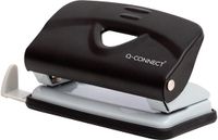 Q-CONNECT Light Duty perforator, metaal, 10 blad, zwart