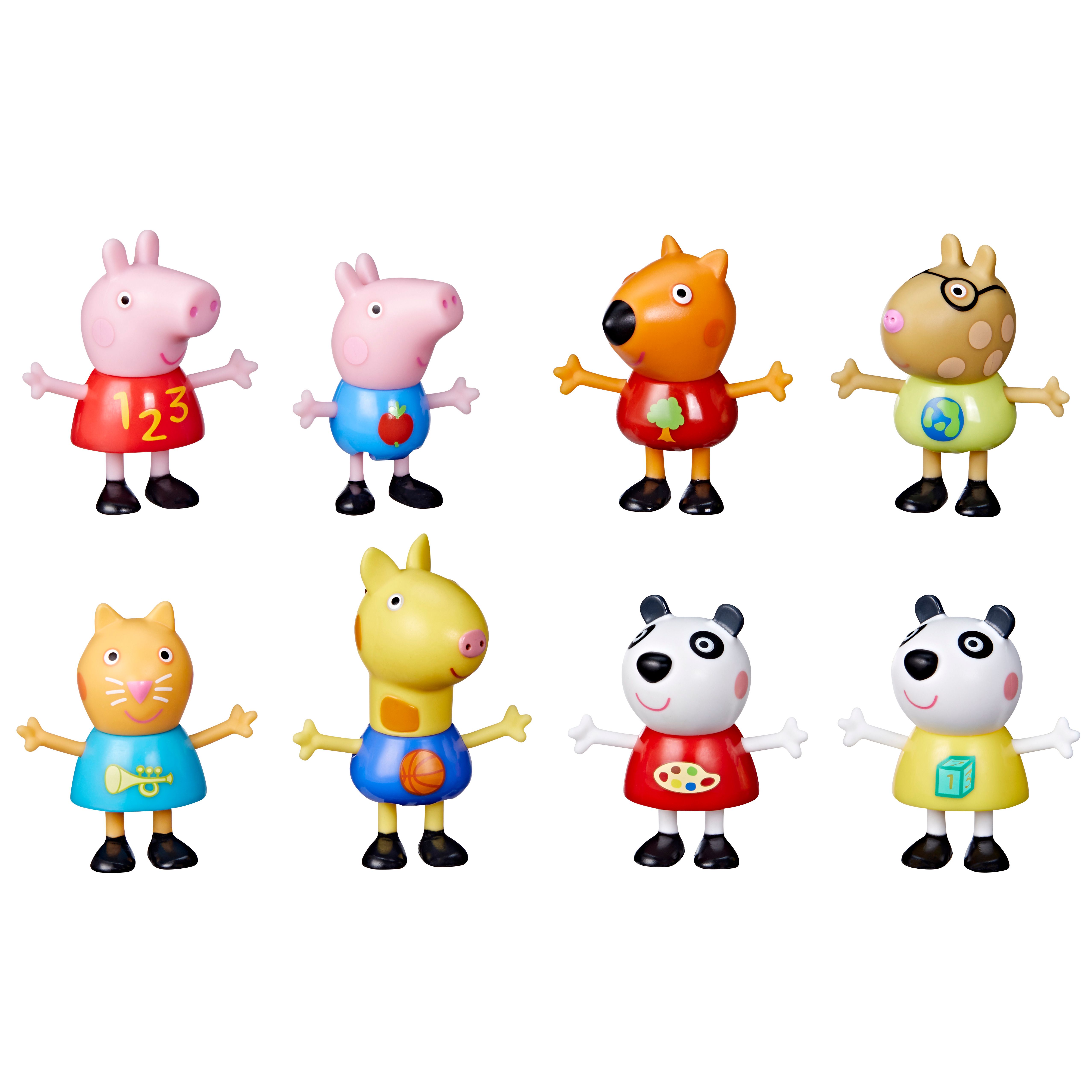 Peppa Pig F2396FF2 Speelgoedfiguren kinderen Meerkleurig 7,50 cm 3 jaar