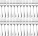 Unyqoos® Set de 24 fourchettes à dessert en acier inoxydable