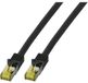 EFB Elektronik CAT6a sFTP kabel 7.5 meter Zwart