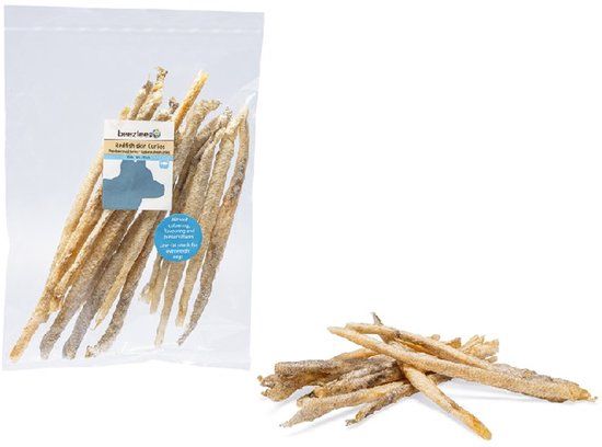 Beeztees Roodbaarshuid Curlies - 100 g