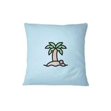 Bona Basics Decoratieve kussenhoes Lichtblauw 45x45 cm