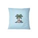 Bona Basics Decoratieve kussenhoes Lichtblauw 45x45 cm