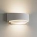 Lindby - wandlamp - 1licht - Gips - H: 13 cm - E14 - wit