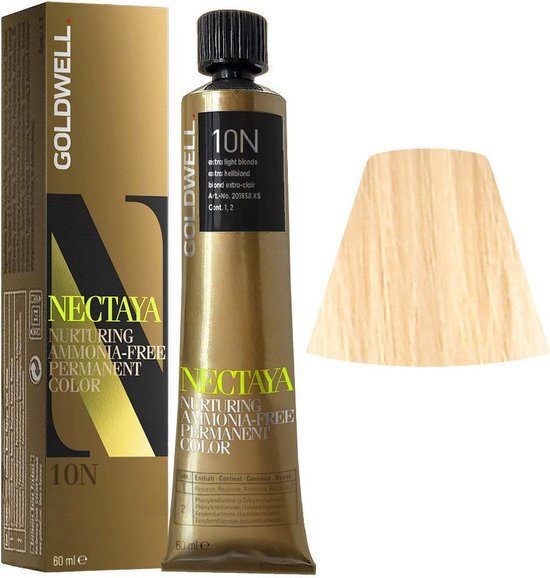 Goldwell 10N Extra light blonde Nectaya Naturals tb 60ml