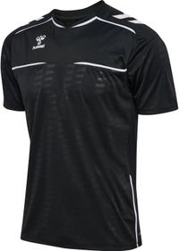 Hummel Jersey Referee Zwart Korte Mouw Polyester S