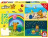 La Souris Puzzle enfant - Bons amis - 3 x 24 pièces