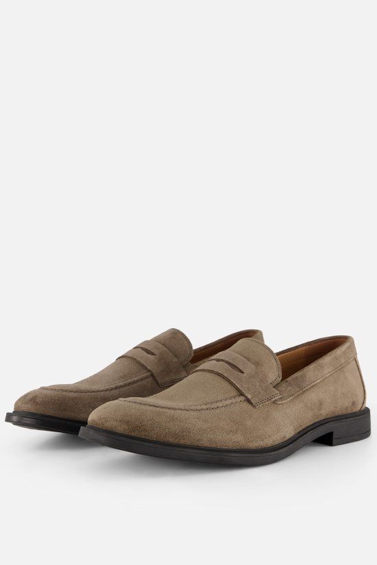 Vertice Loafers taupe Suède - Maat 46