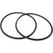 Aquawater Lot de 2 joints toriques pour bol de filtration – Diamètre extérieur 95mm – Épaisseur 3,5mm – Étanchéité pour filtration d'eau