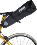 Pro Sport Lights Zadeltas Racefiets/Mountainbike Stadsfiets - 14 Liter - Zwart - Waterdicht