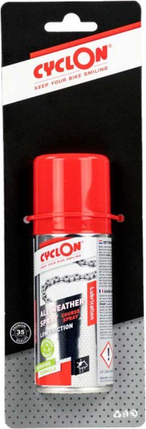 All Weather Spray (Course Spray) - 100 ml (blister) - Rood - 8713504011596