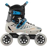 Roces Otli TIF 100 Skeelers Volwassenen - 4x100mm Wielen - Fitness / Speed Inline Skates - Grijs Zwart - Maat 41