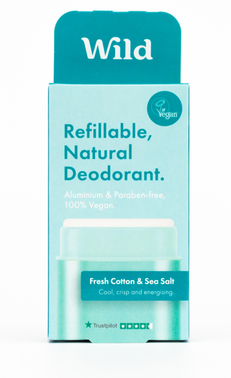 Wild Wild Deodorant - Fresh Cotton/Sea Salt