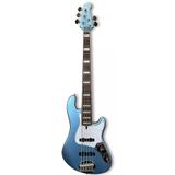 Lakland Skyline Darryl Jones Signature 5-String Bass Guitar - Lake Placid Blue Gloss