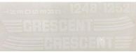 MCB Crescent Compact 1248 1252 Sticker Set Blanc/Transparent