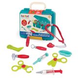 Battat – dokterspeelset – verpleegsterspeelgoed voor kinderen – 10 delen en draagkoffer – speelset voor huisbezoeken voor peuters – 3+ jaar – luxe doktersset
