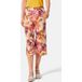 Goldner Fashion Zomerse gedessineerde broek - rood / oranje / gedess. - Gr. 25