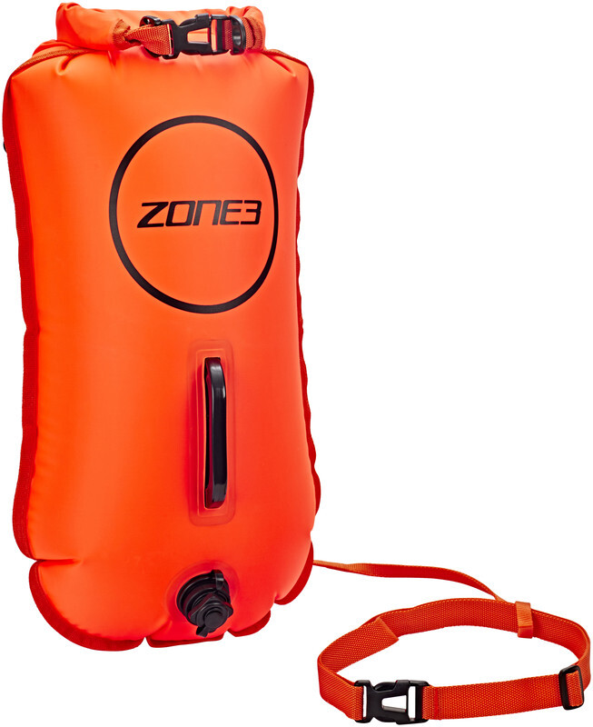 Zone3 Swim Safety Buoy Dry Bag 28L, orange