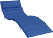 vidaXL Ligbedkussen 180x60x4 cm Oxford stof koningsblauw