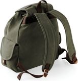 Quadra Vintage canvas rugzak QD612 - Vintage Military Green - One size