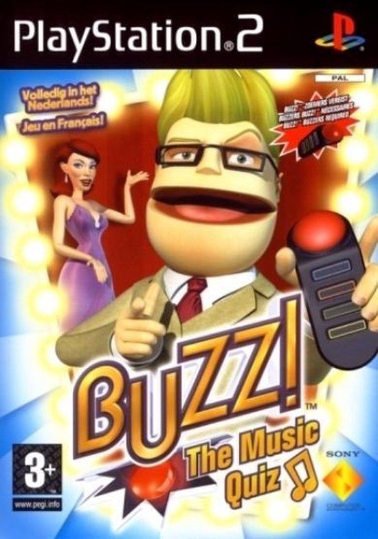 Sony Playstation Buzz: The Music Quiz - PlayStation 2 - Standard Edition