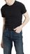 Levi's heren Slim 2-Pack Crewneck Tee, Black + Black, M