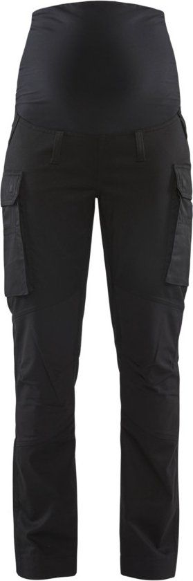 Blåkläder Service zwangerschapsbroek met stretch 7101-1830 - Zwart - L