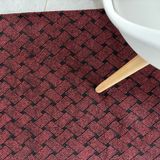JYG UNION Vloerkleed - Keukenmat - Keukenloper - Anti Slip - 66x300cm - Bordeaux