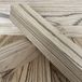 Merkloos Zebrano Edelhout Kanteel voor Houtbewerking 40 x 40 mm