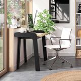 TemaHome Bureau Maja 105cm - zwart/eik