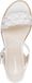 Tamaris - Dames - Plateau sandalen - Wit - Maat 40