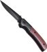 Makito Zakmes met veiligheidsslot - RVS/hout - 10 cm